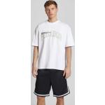 Weiße Oversize Halblangärmelige Pegador T-Shirts aus Baumwolle für Herren Größe XL 