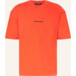 Orange Pegador T-Shirts aus Baumwolle für Herren Übergrößen 