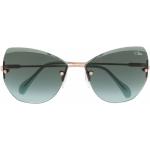 Grüne Cazal Cateye Sonnenbrillen aus Acetat für Damen 