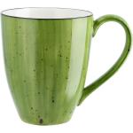 Grüne Peill + Putzler Runde Kaffeebecher aus Porzellan 