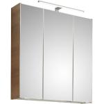 Reduzierte PELIPAL Quickset Spiegelschränke aus Holz beleuchtet Breite 50-100cm, Höhe 50-100cm, Tiefe 0-50cm 