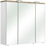 Reduzierte Weiße Moderne PELIPAL Quickset Spiegelschränke aus Holz beleuchtet Breite 50-100cm, Höhe 50-100cm, Tiefe 0-50cm 