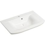 Weiße Moderne PELIPAL Runde Handwaschbecken & Gäste-WC-Waschtische metallic aus Eiche 