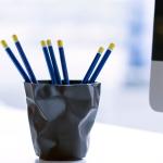 Pen Pen Stiftehalter schwarz Klein & More