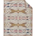 Pendleton Jaquard Blanket, White Sands Tan 163x203cm