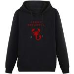 Penny Dreadful Scorpion Printed Hoodie Mens Pullover Sweatshirt Black XXL