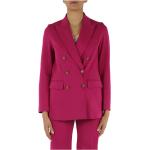 Pinke Elegante PENNYBLACK Maxi Baumwollblazer aus Baumwolle für Damen Größe M für den für den Winter 