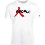 Reduzierte Weiße People of Shibuya Statement-Shirts enganliegend für Herren Größe S für den für den Sommer 