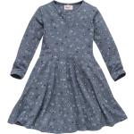 People Wear Organic Kinder-Kleid, langarm (Größe: 128 / Farbe: ozean-Frühlingsblumen)
