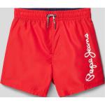 Rote Pepe Jeans Kinderbadehosen & Kinderbadepants aus Polyester für Jungen Größe 164 
