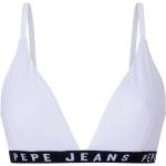 Reduzierte Weiße Pepe Jeans BHs ohne Bügel für Damen Größe L für den für den Winter 