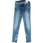Pepe Jeans Cher Damen Hose skinny Low Zip stretch 34 XS S W27 L28 acid Blau NEU