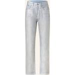 Pepe Jeans Straight Leg Jeans Metallic aus Baumwolle für Damen Größe S 