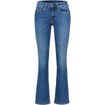 Pepe Jeans Damen Bootcut-Jeans PICCADILLY Skinny Fit, blue, Gr. 30/32