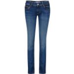 Dunkelblaue Pepe Jeans New Brooke Slim Fit Jeans aus Baumwollmischung für Damen Größe XS 