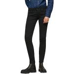 Reduzierte Schwarze Pepe Jeans Soho 5-Pocket Jeans aus Denim für Damen Weite 26 