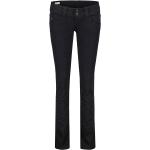 Pepe Jeans Damen Jeans VENUS Straight Fit, black, Gr. 24/30