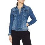 Blaue Pepe Jeans Thrift Übergangsjacken aus Baumwolle maschinenwaschbar für Damen Größe XS 