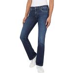 Blaue Pepe Jeans Piccadilly Slim Fit Jeans aus Denim für Damen Weite 34 