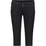 Pepe Jeans Damen Shorts VENUS Regular Fit Cropped, schwarz, Gr. 27