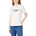 Reduzierte Weiße Pepe Jeans T-Shirts aus Baumwolle für Damen Größe XS 