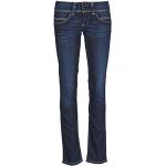 Reduzierte Blaue Pepe Jeans Venus Hüftjeans & Low Waist Jeans aus Denim für Damen Weite 29 