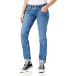 Reduzierte Blaue Pepe Jeans Venus Hüftjeans & Low Waist Jeans aus Denim für Damen Weite 30 