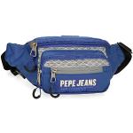 Blaue Pepe Jeans Jungenbauchtaschen & Jungenhüfttaschen mit Riemchen 