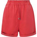 Reduzierte Rote Casual Pepe Jeans Jeans-Shorts aus Denim für Damen Größe S für den für den Sommer 