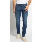 Reduzierte Blaue Bestickte Pepe Jeans Finsbury Slim Fit Jeans aus Baumwolle für Herren Größe XL Weite 29, Länge 32 