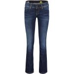 Blaue Elegante Pepe Jeans Bootcut Slim Fit Jeans aus Denim enganliegend für Damen 