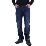 Reduzierte Dunkelblaue Pepe Jeans Cash Stretch-Jeans aus Denim für Herren Weite 33 