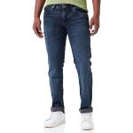 Reduzierte Schwarze Pepe Jeans Hatch Slim Fit Jeans aus Denim maschinenwaschbar für Herren Weite 28 