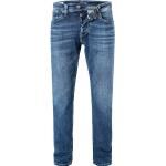 Blaue Bestickte Pepe Jeans Cash Jeans mit Stickerei aus Denim für Herren Weite 30, Länge 30 