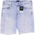 Reduzierte Hellblaue Pepe Jeans Jeans-Shorts aus Denim für Herren Übergrößen für den für den Sommer 