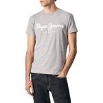 Pepe Jeans Herren Original Stretch N T-shirt, Grau (Grey Marl), XXL