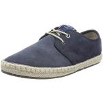 Reduzierte Blaue Business Pepe Jeans Tourist Derby Schuhe mit Schnürsenkel aus Veloursleder für Herren Größe 39 