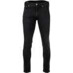 Schwarze Unifarbene Pepe Jeans Slim Fit Jeans aus Denim für Herren 