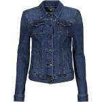 Blaue Pepe Jeans Thrift Übergangsjacken aus Denim für Damen Größe S 