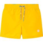 Gelbe Pepe Jeans Kinderbadehosen & Kinderbadepants aus Gummi für Jungen Größe 188 