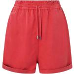 Reduzierte Rote Pepe Jeans Jeans-Shorts aus Denim für Damen Größe XL 