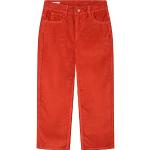 Rote Pepe Jeans Grace Kinderjeans aus Cord für Mädchen Größe 134 für den für den Sommer 