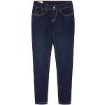 Reduzierte Blaue Vintage Pepe Jeans Pixlette Skinny Jeans für Kinder aus Denim für Mädchen Größe 170 