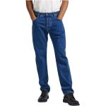 Reduzierte Blaue Pepe Jeans Wide Leg Jeans & Relaxed Fit Jeans aus Denim für Herren 