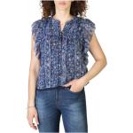 Reduzierte Blaue Pepe Jeans Businesskleidung aus Polyester maschinenwaschbar für Damen Größe S für den für den Sommer 