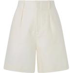 Reduzierte Weiße Casual Pepe Jeans Jeans-Bermudas aus Denim für Damen Größe S für den für den Sommer 