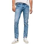 Reduzierte Blaue Pepe Jeans Ripped Jeans & Zerrissene Jeans aus Denim für Herren Weite 29, Länge 32 