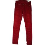 Rote Pepe Jeans Slim Fit Jeans aus Baumwollmischung für Damen Größe M Weite 30, Länge 32 