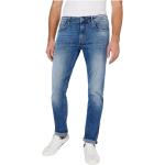 Reduzierte Blaue Pepe Jeans Straight Leg Jeans aus Denim für Herren Weite 32, Länge 32 