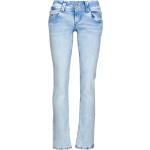 Blaue Pepe Jeans Venus Straight Leg Jeans aus Denim für Damen Weite 32 
